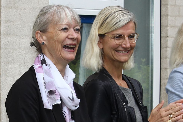 Director, Danida Fellowship Centre, Anne Christensen and Danish Minister of Development, Ulla Tørnæs